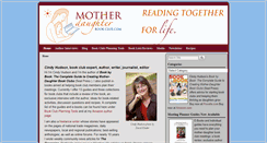 Desktop Screenshot of motherdaughterbookclub.com